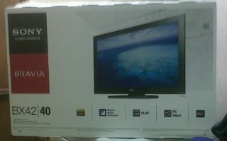  Sony Bravia LCD TV 40" KDL40BX4201