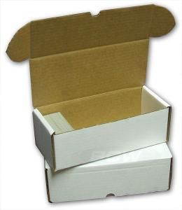 200 Cardboard Boxes for Card Storage 4 Bundles Save