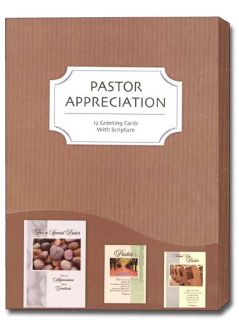 Pastor Appreciation Boxed Greeting Cards Box of 12
