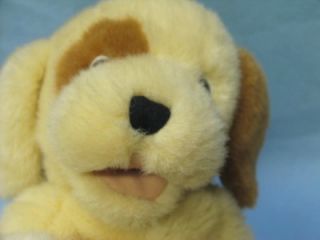   Ron Banafato Puppy Dog Full Body Hand Puppet Plush Stuffed Toy