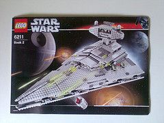 LEGO Star War 6211 Imperial Star Destroyer INSTRUCTION MANUAL BOOK 