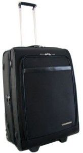 New Brics Pininfarina 30 Wheeled Upright Luggage Black