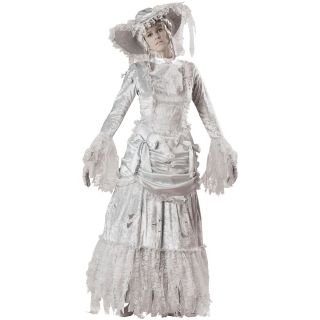   Womens Victorian Bride Deluxe Halloween Costume Std Plus Size