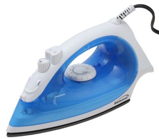 Brentwood Classic Steam Iron Chrome Plated Metal Adjustable Heat New 
