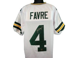 Brett Favre Autographed Green Bay Packers Jersey Favre 3 4 Hologram 