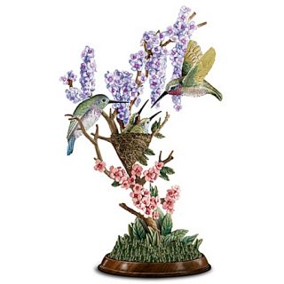 Enchanted Wings Hummingbird Fully Sculptural Figurine