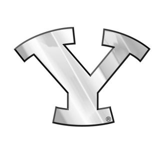 Brigham Young Cougars BYU Chrome Auto Emblem Decal Football University 