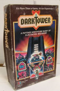 Dark Tower Board Game working w box complete Milton Bradley 1981