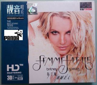 Britney Spears Rare Chinese The Femme Fatale China 3CD Boxset