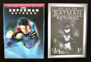    BATMAN RETURNS 2 DVD 2 DISC COLLECTIONS BRANDON ROUTH MICHAEL KEATON