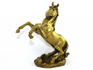 Brass Feng Shui Victory Horse L Fengshui Statue