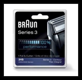 Braun Series 3 Combi 31S Foil and Cutter Replacement Pack