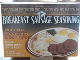 Hi Mountain Breakfast Sausage Seasoning Original Mountain Man Blend 