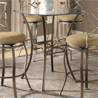 Hillsdale Brookside Bar Height Bistro Pub Table