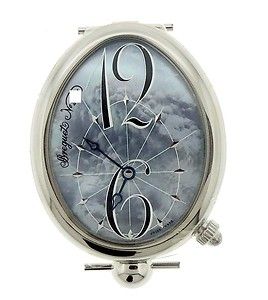   Breguet Reine de Naples 8967 Stainless Steel MOP Automatic Watch