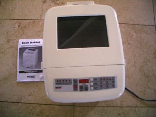 Welbilt Bread Maker Machine ABM6000 with Recipes and Instruction 