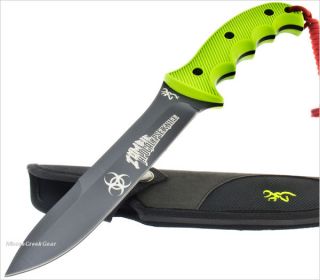 Browning Zombie Apocalypse Knife Combat Fighting Fixed Blade Survival 