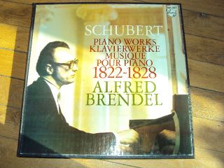 Philips Box Alfred Brendel Schubert Piano Work Stereo