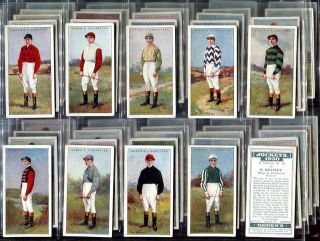 Tobacco Cards Ogden Jockeys 1930 Horse Racing Jockey NR