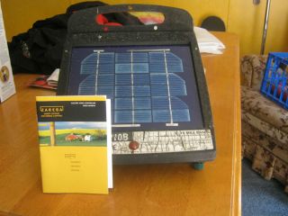 Zareba 10 mile Solar Powered Fence Controller Tested and Working
