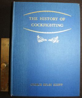   of Cockfighting George Ryley Scott Game Fowl Old English Ltd Ed