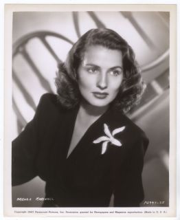 BRENDA MARSHALL 1947 Vintage Hollywood Portrait GLAMOUR GIRL