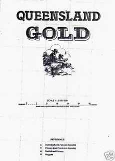 queensland gold prospecting map for metal detectors from australia 