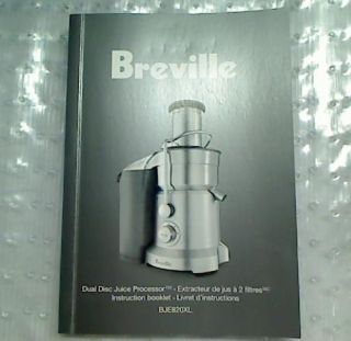 Breville BJE820XL Dual Disc Juice Processor