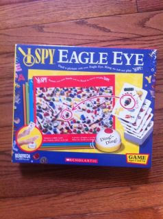 Spy Eagle Eye Scholastic Game Find picture ring bell play ages 5 up 