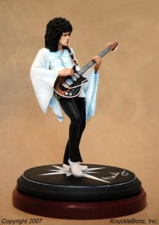 weight 4 pounds rock iconz brian may replica knucklebonz statue