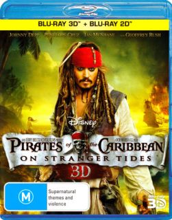Pirates of The Caribbean 4 On Stranger Tides (3D BD/BD) (BLR)