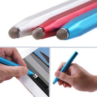   Conductive Fiber Stylus Touch Pen For Apple iPhone iPad Tablet