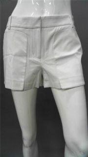 BCBG MAXAZRIA Bruna Patch Pocket. Ladies Womens M Dress Shorts White 