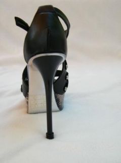 BEBE Shoes Heel Platform Brielle Black Black 184465