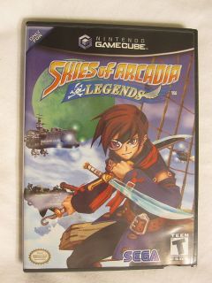 skies of arcadia gamecube wii complete 100 % mint time