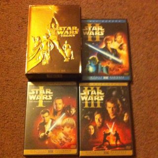 Stars Wars Complete Set Saga Both Trilogy (Episodes I VI) DVD