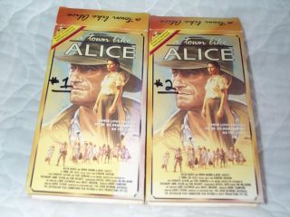   Alice 2 VHS Set Uncut Drama Bryan Brown Helen Morse Australia