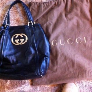 Gucci Britt Guccissima Leather Tote