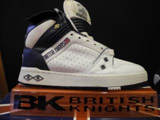 British Knights Kings LX US7 Retro Jordan Vintage Collector 