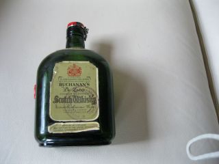 Vintage Bottle   Buchanans Deluxe Scotch Whiskey   Dynamite