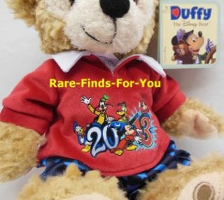 Duffy The Disney Bear Dated 2013 Edition 12 H Plush Doll Parks 