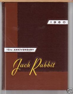 1960 Brookings s D State College Jack Rabbit Yearbook