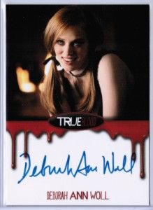 2012 True Blood Deborah Ann Woll as Jessica Hamby Auto Signature 