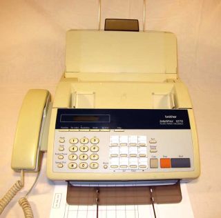 Brother Intellifax 1270 Home Office Laser Plain Paper Fax Machine Nice 