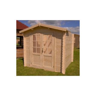 All Natural Wood Garden Storage Shed 