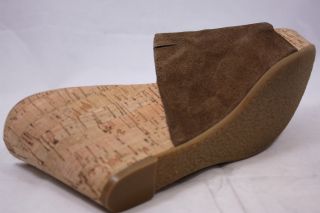   West Ersilia Sandals Platforms Wedges Shoes Leather Brown 11