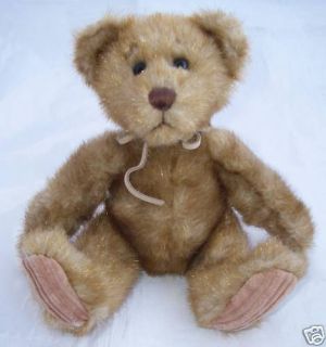 First Main Minky Soft Brown Teddy Bear 1402 Corduroy