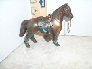   copper color  15 99  antique copper horse weather