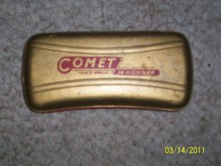  Hohner M Comet Vintage Harmonica