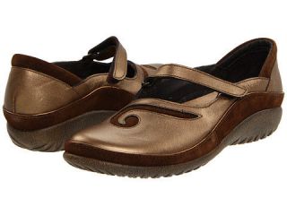 SALE Womens Naot Matai in Grecian Gold Cocoa Mary Janes 38,39, 41 